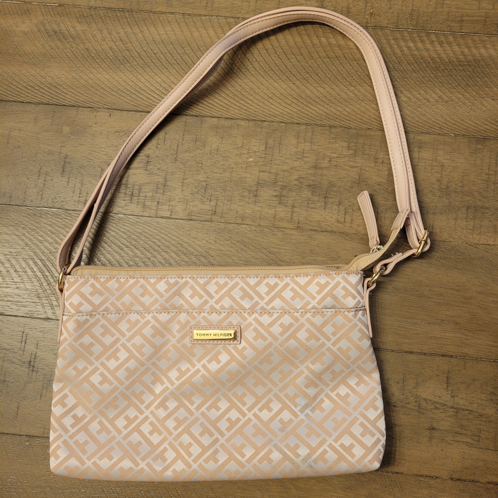 Tommy Hilfiger Tan Shoulder Bag